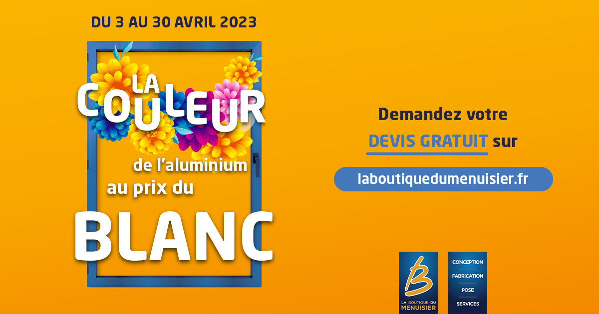 AML25360's tweet photo. #PROMOTION AVRIL 2023 ! 🔥

Profiter du 3 au 30 avril 2023 de notre #offre "La couleur de l'#aluminium au prix du #blanc" ! 🎉

Contactez-nous par 📩 contact@laboutique-aml.fr ou par 📞 03 81 60 47 83 pour tous renseignements !

#laboutiquedumenuisier #menuiserie #construction https://t.co/R64UxUXyRL