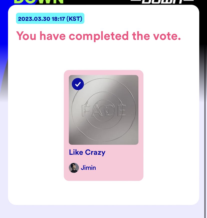 JiminGlobal's tweet photo. Jimin is nominated for 1st place on Mcountdown!

Please vote for Like Crazy! Let’s give Jimin a win! 💕

Link 👇🏼
https://t.co/uQae3vfsWt https://t.co/CS6LgrgbCR