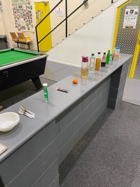 On Tuesday in science lesson, our students tested the pH of household products using red cabbage.