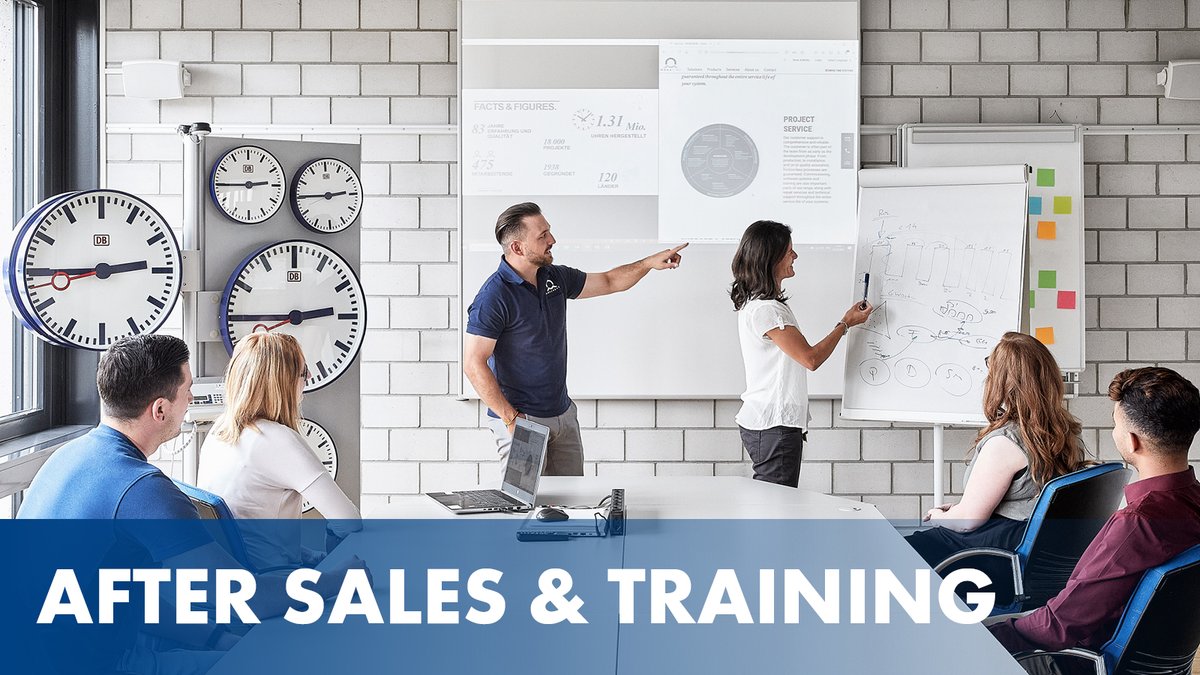 MOBATIME's tweet image. From development to commissioning, we provide comprehensive project support. Our experts can help you prepare tender documents and customize a time distribution system to meet your project needs. Let's work together to make your project a success! #projectsupport #mobatime #clock