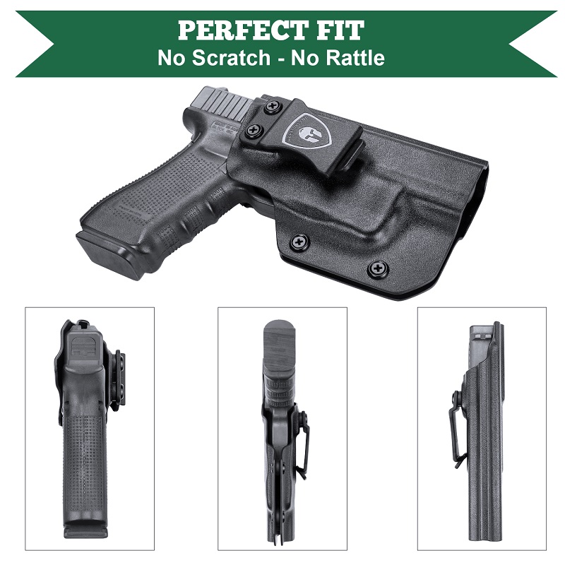 GunFlower6's tweet photo. WARRIORLAND Kydex IWB Holster Fit Gun bearing Streamlight TLR-6
#Glock 17/19, Glock 26, GLock43, Taurus G2C，P365 ，Hellcat,
#Optics cut to fit variety of red dot/optics,#Black,
#0.08 INCH US KYDEX MADE,
#Super suitable for daily concealed carry, https://t.co/UBZZDUXiVo