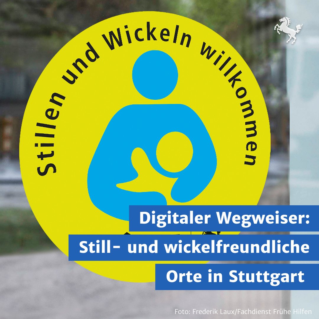 stuttgart_stadt's tweet image. 🤱🌧 Es regnet und Sie suchen einen trockenen Ort, um Ihr Kind zu #stillen oder die Windel zu wechseln? Auf unserer digitalen Karte finden Sie Orte in #Stuttgart, an denen Sie Ihr Kind stillen, füttern und wickeln können:
➡️ fruehehilfen-stuttgart.de/wickelorte