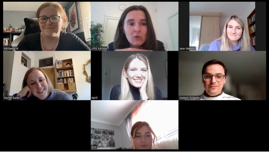 LfeeEurope's tweet photo. A pleasure to teach those 6 amazing colleagues, now on week 3 of their #LFEE French online course to meet #GTCS criteria for their 2nd language registration. Lots of hard work from all, well done! #LanguageLearning #Scotland #ProfessionalDevelopment #Upskilling https://t.co/4FzI12oCre