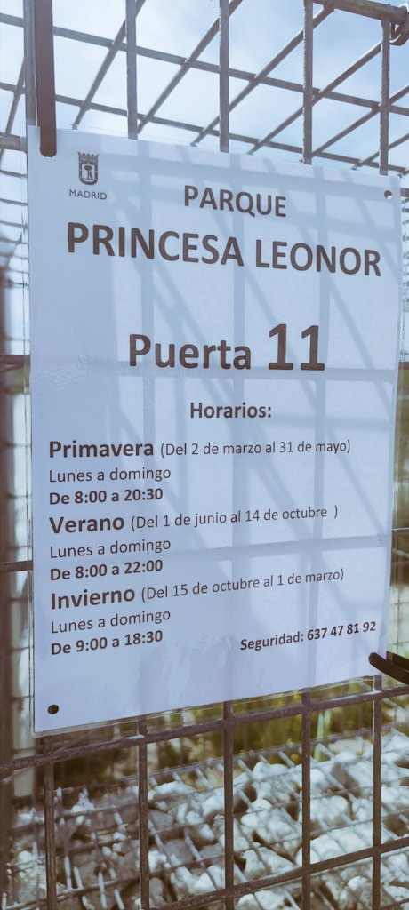 Parque Forestal Valdebebas - Felipe VI tweet media