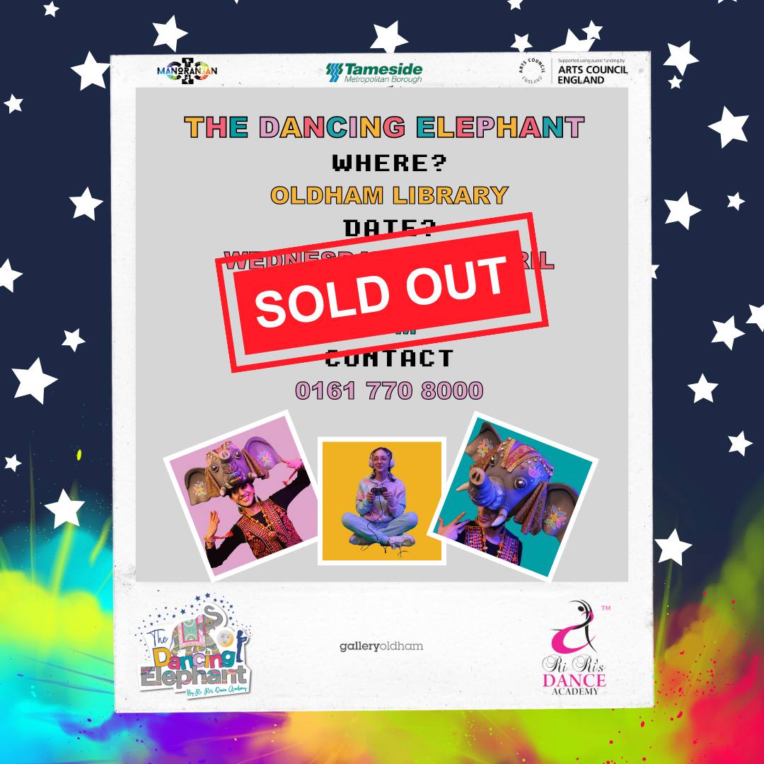 RiRisDanceAcad's tweet image. ⭐ SOLD OUT! ⭐

We are simply delighted to announce that five shows of The Dancing Elephant are SOLD OUT! 🐘🌜

These are TWO shows @TamesideLibrary, @Kala_Sangam, @OldhamLibraries &amp;amp; @Touchstones 💗♥️💗

#TheDancingElephant #ACEFunded #Grateful #LevellingUp #LetsCreate