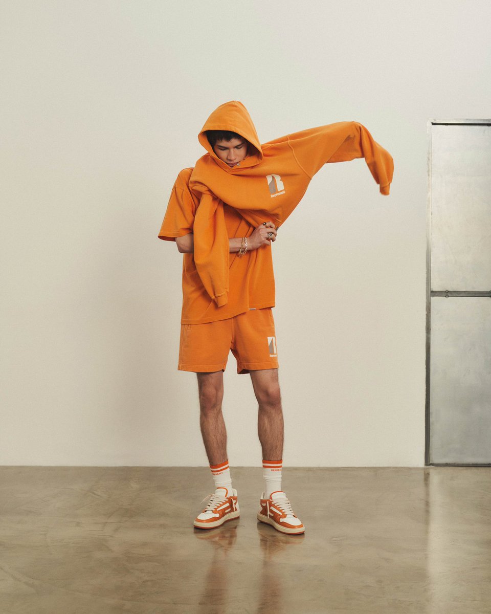 representclo's tweet photo. Neon Orange, Vintage Washed. Spring Summer Drop 3 - Now Available Online. https://t.co/aongwSV1FY https://t.co/LdLY1RRK7t