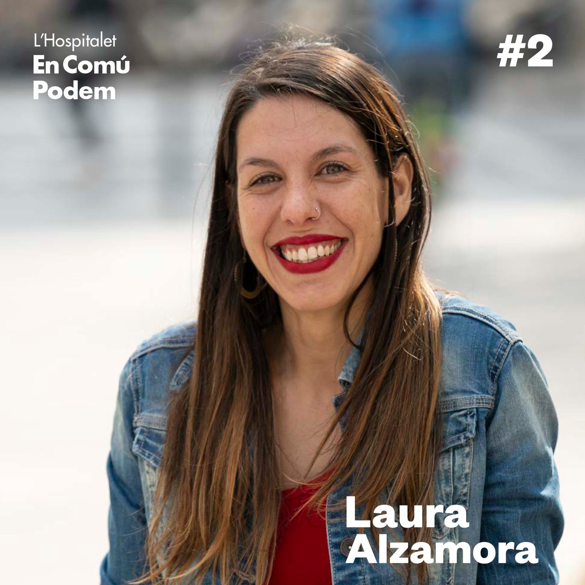 🟪 <a href="/LauAlza/">Laura Alzamora</a> #2 

Laura Alzamora té 35 anys i és psicòloga i feminista. 

Vol que l'Hospitalet sigui una ciutat que cuidi a les persones i les posi al centre, i vol fer política per a cuidar el futur, el patrimoni natural i perquè a les joves no se’ls expulsi.

#lhencomupodem