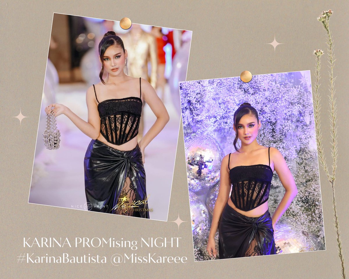 Excited na ba ang lahat sa outfit ng Queen natin later?
Tweet your favorite OOTD ni <a href="/MissKareee/">Karina Bautista</a> 

KARINA PROMising NIGHT