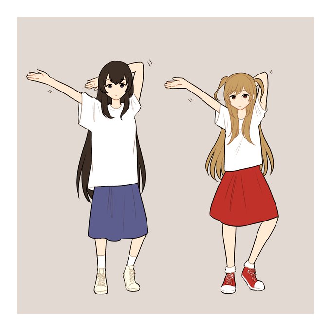 「stretching very long hair」 illustration images(Latest)