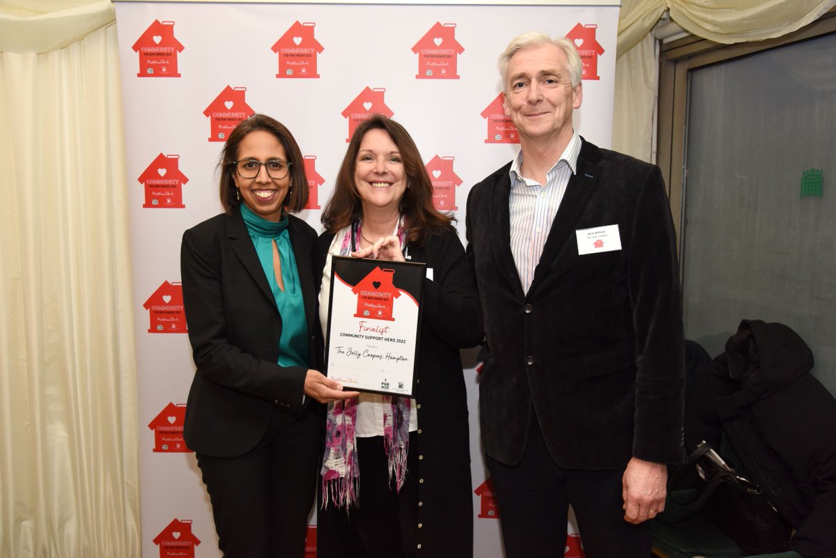 pubaid's tweet image. Our Community Pub Hero finalists enjoyed a trip to the House of Commons, including The Jolly Coopers in Hampton, nominated by @munirawilson.  Great event, thanks to  @MatthewClarkLtd  for sponsoring the Awards. ow.ly/rOiN50Nv3Cc
#forceforgood #communitypubs
