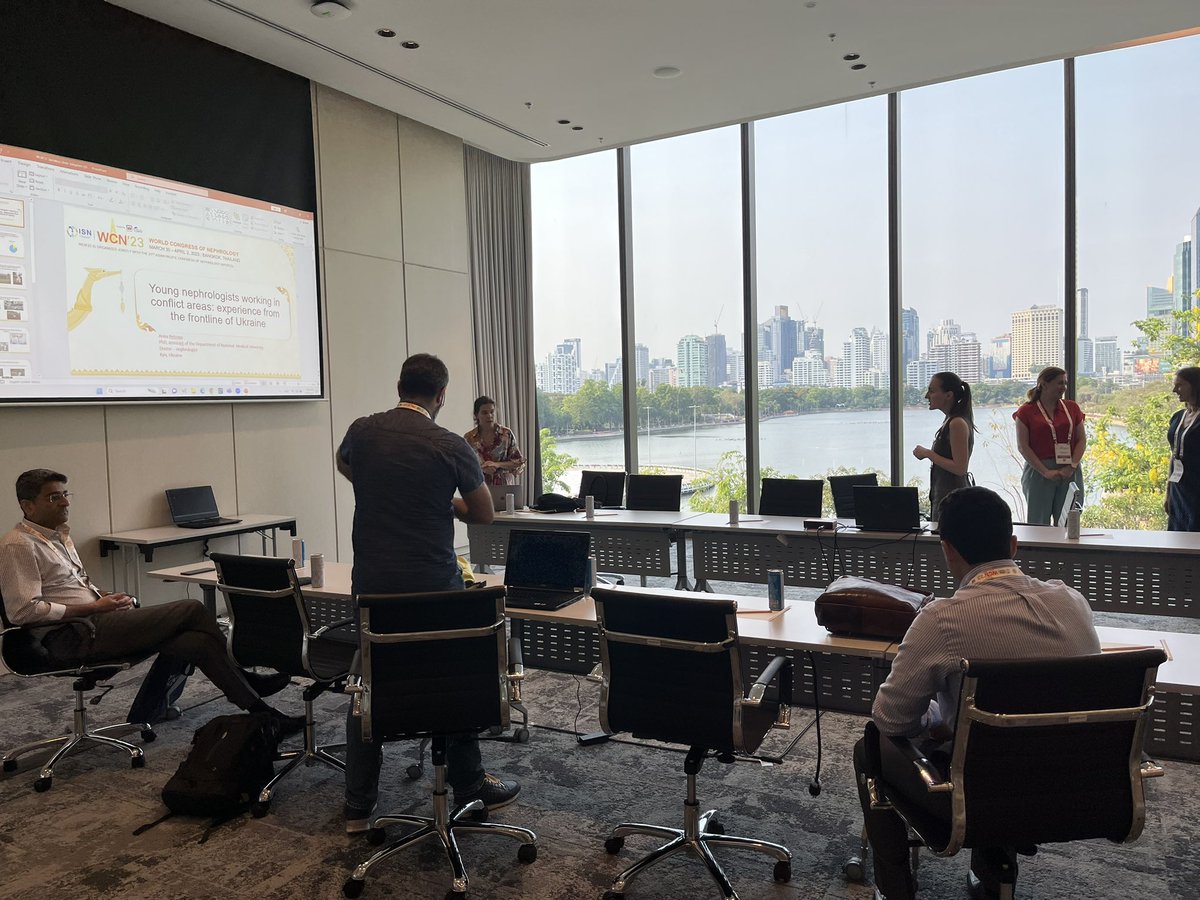 Sabine Karam (@sabinekaram6) on Twitter photo Rehearsing for the #ISNyoung session tomorrow in beautiful Bangkok <a href="/ISNWCN/">World Congress of Nephrology</a> #ISNWCN be many to attend on 3/31 at 8:30 am local time <a href="/MarinaWainstein/">Marina_Wainstein</a> <a href="/nicloda/">Yannick Nlandu Mayamba</a> <a href="/a_viecelli/">Andrea Viecelli</a> <a href="/QayyumAhad/">Ahad Qayyum</a> <a href="/drpedrinho/">Pedro Gois</a> <a href="/MiguelAEGEE/">Miguel (in BXL)</a> Rehearsing for the #ISNyoung session tomorrow in beautiful Bangkok <a href="/ISNWCN/">World Congress of Nephrology</a> #ISNWCN be many to attend on 3/31 at 8:30 am local time <a href="/MarinaWainstein/">Marina_Wainstein</a> <a href="/nicloda/">Yannick Nlandu Mayamba</a> <a href="/a_viecelli/">Andrea Viecelli</a> <a href="/QayyumAhad/">Ahad Qayyum</a> <a href="/drpedrinho/">Pedro Gois</a> <a href="/MiguelAEGEE/">Miguel (in BXL)</a>