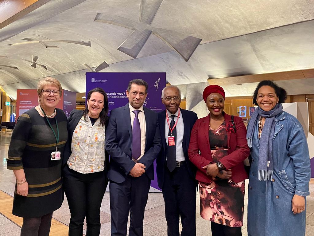 FoysolChoudhury's tweet photo. The Education Reform Roundtable I hosted @ScotParl last night was a great success. 

Speeches &amp; discussion concluded that the #history of slavery &amp; colonialism should be in the #curriculum of all schools &amp; taught as rigorously as any subject. https://t.co/C8FEkvqlWt