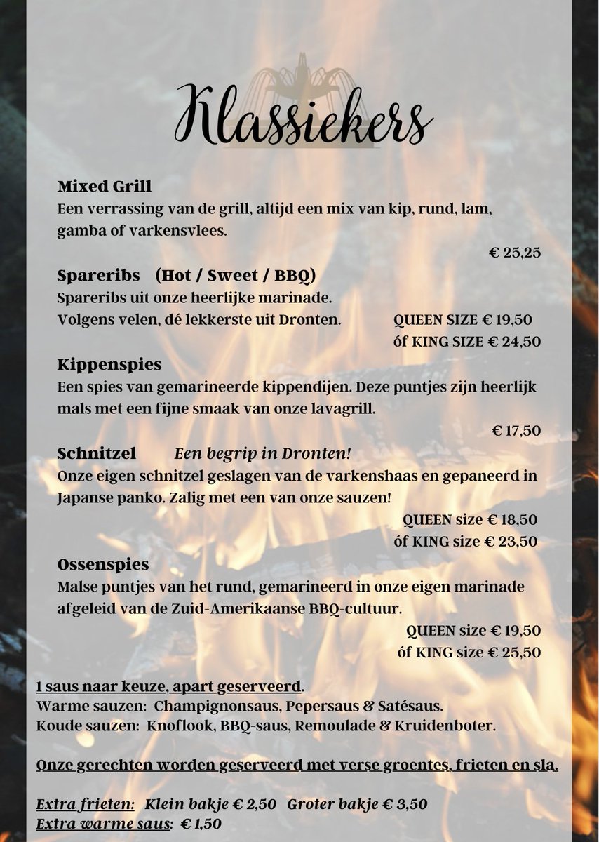 AandeFonteyn's tweet photo. Our menu 🥰 https://t.co/epwXLesVZ5