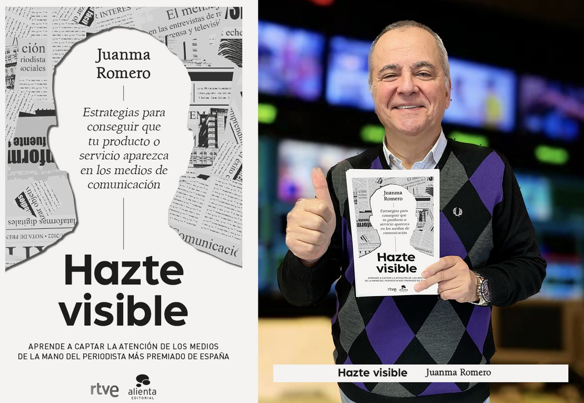¿Quieres que hacer tu #empresavisible? Te dejo el vídeo de la entrevista a <a href="/jromero_tv/">Juanma Romero ®</a> en <a href="/CEmprendeRadio/">Cultura Emprende Radio🎙</a> donde nos da alguna de las claves para salir en los medios de comunicación que relata en su nuevo libro #haztevisible que podrás encontrar en Amazon. youtube.com/watch?v=NtRATM…