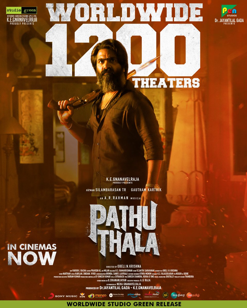 Gyanesh2704's tweet photo. #ViduthalaiPart1FromTomorrow 
#PathuThala Releasing Worldwide 1200 Screeens
#Adipurush New Poster. June 16th In theatres https://t.co/T6YfDvJ1xJ