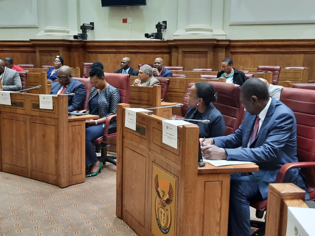 DpmeOfficial's tweet photo. Minister Maropene Ramokgopa attends the second day of the National Council of Provinces Three-Sphere Planning Session alongside the Deputy President, Honorable @PaulMashatile and several premiers and provincial leaders. @rubzela @GovernmentZA @PresidencyZA
#MakeSAGreat 🇿🇦 https://t.co/7l5CcGI7KG
