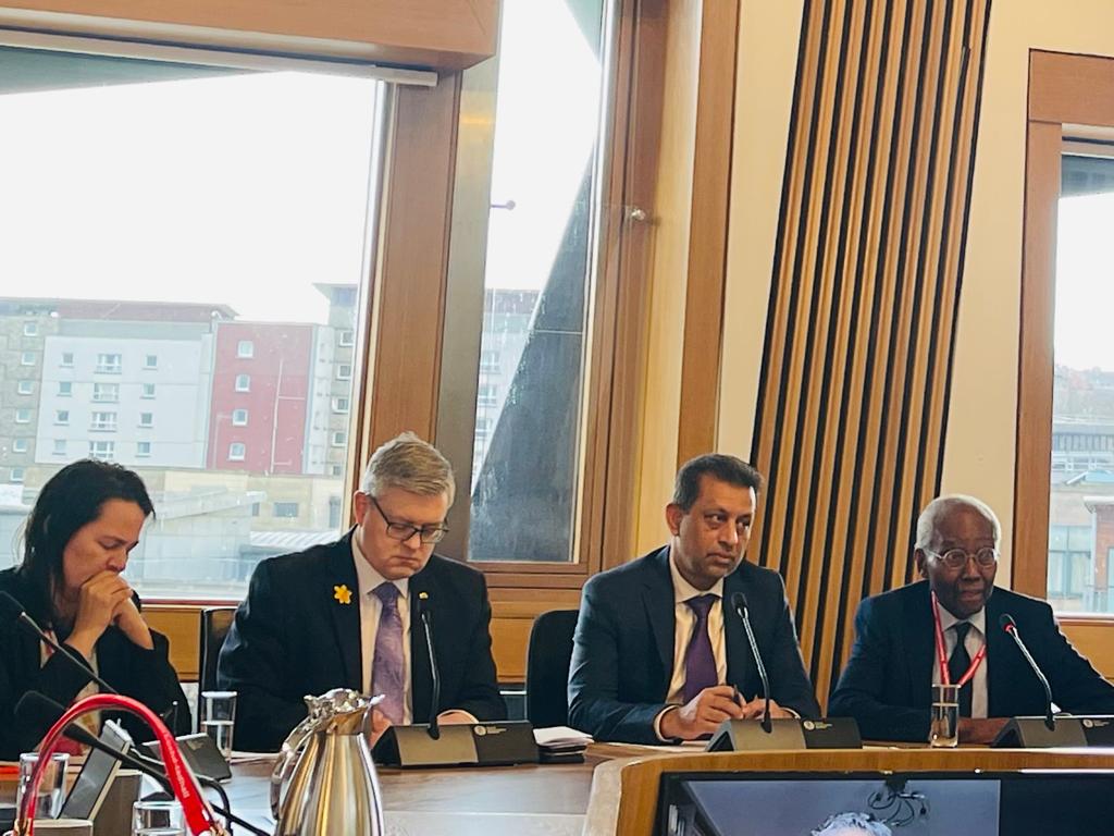 FoysolChoudhury's tweet photo. Action is needed now to change attitudes that will reduce racism and promote #equality in the community.

Thanks to esteemed speakers @SirGeoffPalmer, @sarahcowie, @iremosota, Katie Hunter, guests @AMcNeeseMechan, @SimitaSKumar
 &amp; @StuMcMillanSNP. https://t.co/onCKCP16Q8