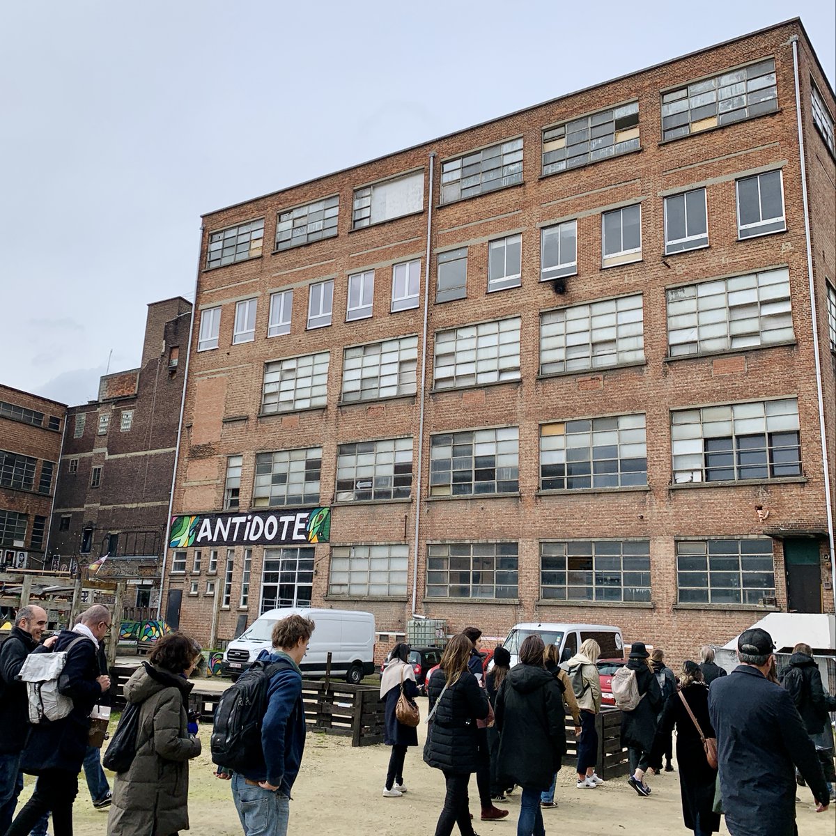 First day of T-Factor Brussels gathering! We got the opportunity to explore and learn from temporary use projects developed in the city, through a tour hosted by #Communa
