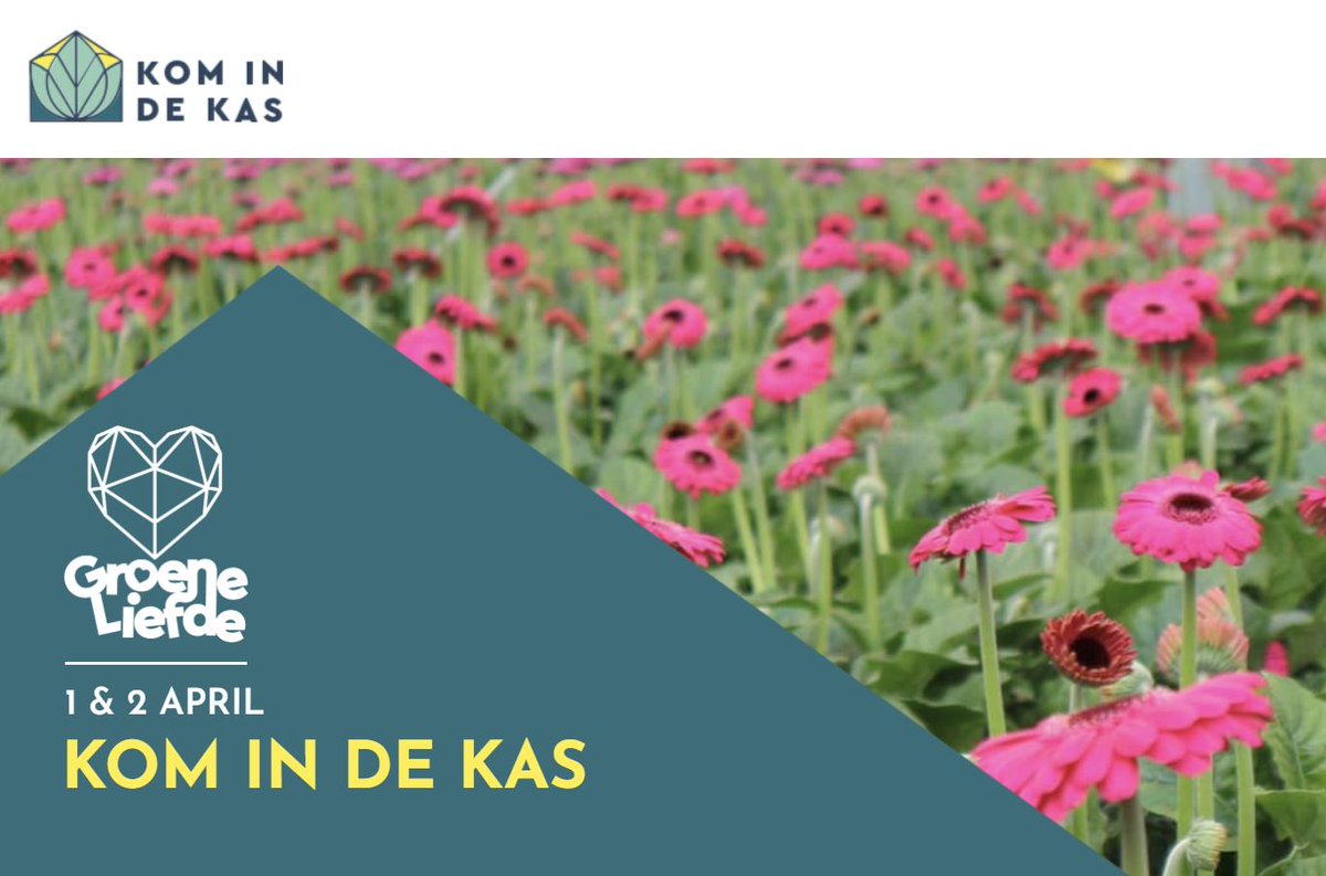Vandaag begint <a href="/kom_in_de_kas/">Kom in de Kas | Hét grootste glastuinbouwevenement</a> 🌺🍅. Wij wensen iedereen die zijn kas openstelt voor bezoek en iedereen die zelf een bezoek gaat brengen aan een kas een hele fijne editie van Kom in de Kas toe. Wie weet komt u nog een vleugje Van Iperen tegen. #tuinbouw #KidK