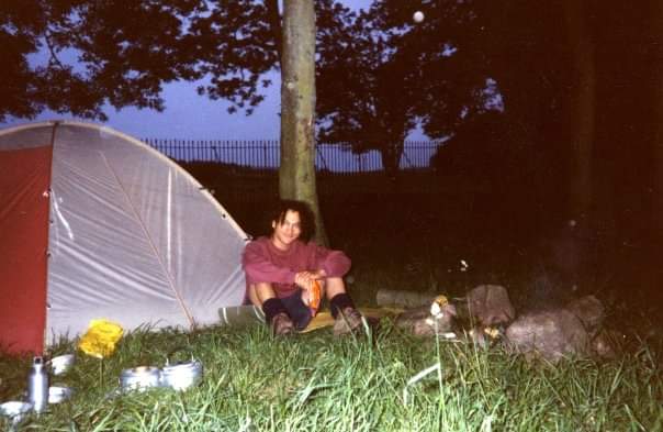 #tbt 30yrs and the end of the 1st day of @completenightmair and my attempt at the #c2c #trangiamoment @trangia_sweden