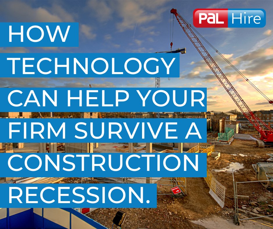 palhire's tweet image. Worried about a construction recession, here is 3 ways that technology could help you survive!

  #EquipmentHire #PlantHire #SiteSetup #constructionindustry #construction