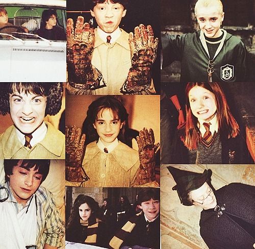 PotterWorldUK's tweet photo. Harry Potter and the Chamber of Secrets, behind the scenes. https://t.co/mHEe2J1sVQ