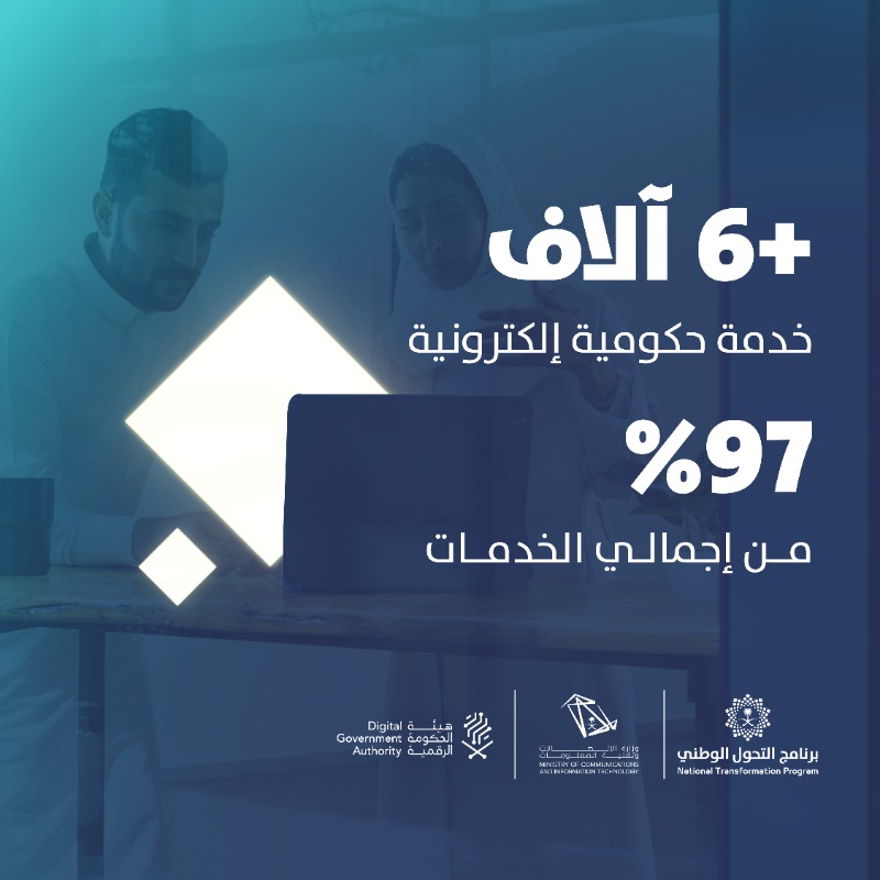 NTP_2030's tweet photo. المملكة تتصدر رقميًّا، وتمضي في طريقها نحو تحقيق الريادة الرقمية

#واقع_نعيشه
#رؤية_السعودية_2030
@McitGovSa
@DgaGovSa