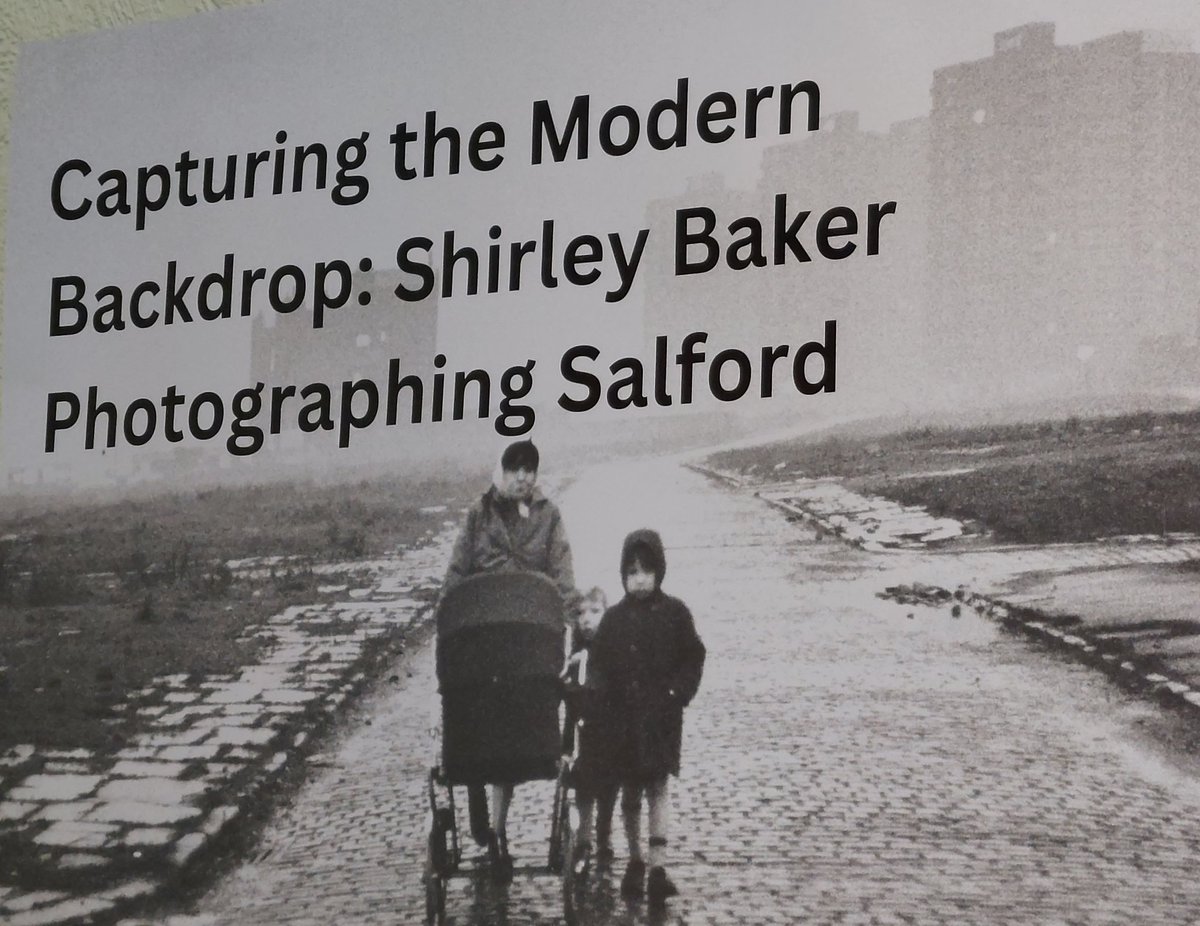 ClareBakerJRL's tweet photo. #VisualCollections Team visit to see the small but excellent Shirley Baker exhibition @wcmlibrary
#photography #DocumentaryPhotography #Busmansholiday #Salford https://t.co/mdb0CSdxYu