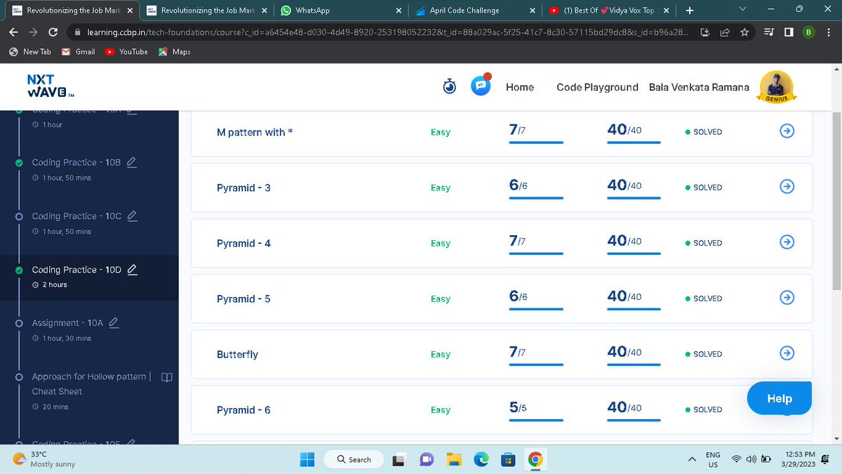 BalaVenkatara14's tweet photo. hi connections π€π»
#day40 as a part of #1hourofcode
i had completed this #assignment -10A and #codingpractice -10 D
i am really learning deeply logics of #python by this types of coding practices and assignments.
#cccbp #ibhubs #pythonprogramming #frontenddeveloper https://t.co/RItgiZR22t