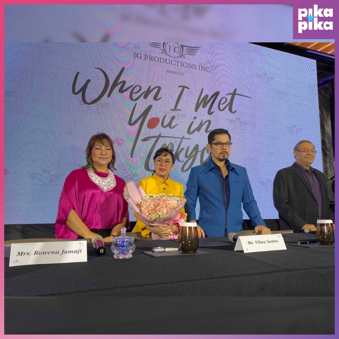 LOOK: The beloved loveteam of Christopher De Leon and Vilma Santos is back! They ate finally reuniting in a movie project, which will be shot almost entirely in Japan. The film, called #WhenIMetYouInTokyo, is produced by #JGProductionsInc (of Rowena Jamaji and Rajan Gidwani).