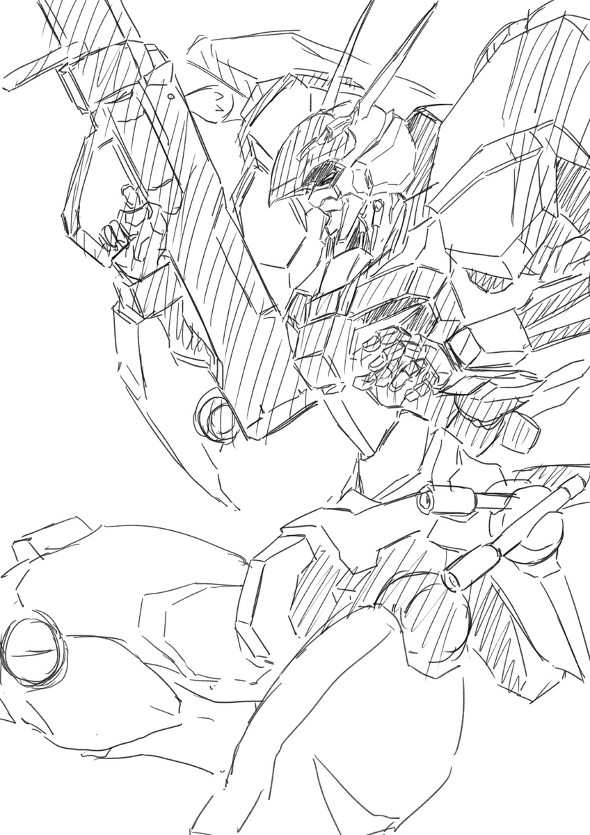 この辺メカしか描いてない(たまにおっぱい)
 #唐突に5年前のイラストを載せる見た人もやる 