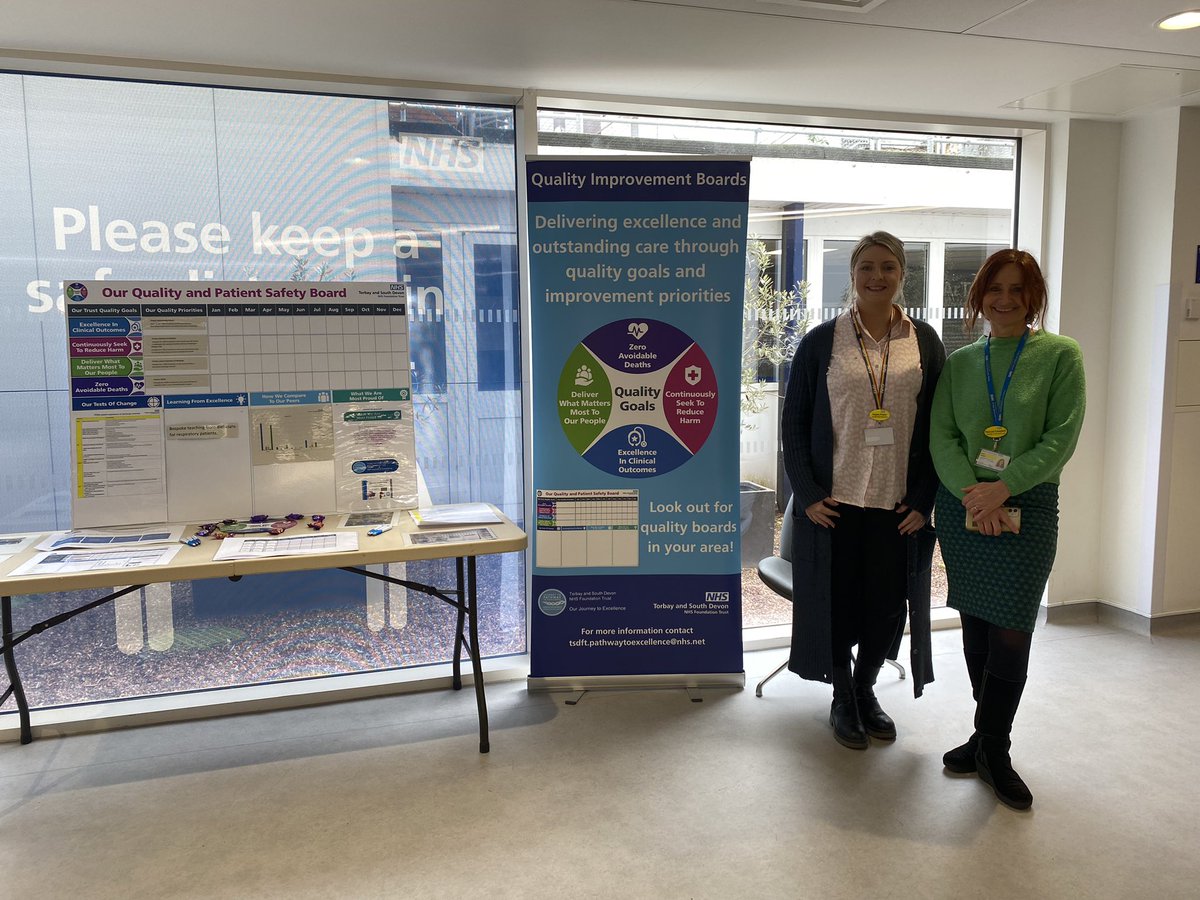 Dawn Butler (@dawnstomorrow) on Twitter photo All set up to talk about the launch of our new quality boards <a href="/TorbaySDevonNHS/">Torbay and South Devon NHS Foundation Trust</a> - at times of high operational pressure it’s more important than ever to maintain and improve quality standards. #quality goals All set up to talk about the launch of our new quality boards <a href="/TorbaySDevonNHS/">Torbay and South Devon NHS Foundation Trust</a> - at times of high operational pressure it’s more important than ever to maintain and improve quality standards. #quality goals