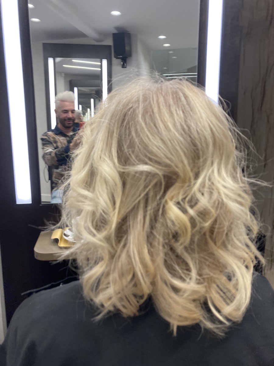 When a master gets hold of your hair ⁦<a href="/LeeRadley/">Lee Radley</a>⁩ thank you x