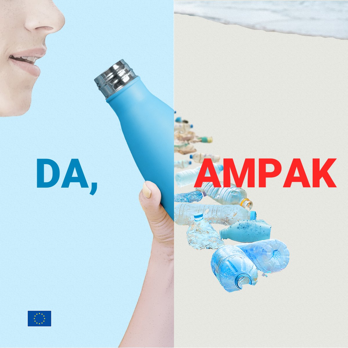 EKvSloveniji's tweet image. 🌊🫧🥤Do l. 2040 bi v oceanih lahko letno pristalo že do 37 mio ton plastičnih odpadkov. 

💪S pobudami EU skupaj📉količino odpadkov:

💙Pobuda o pravici do popravila
💙Pravilo o plastičnih proizvodih za enkratno uporabo
💙Strategija #EUfarmtofork
 
Naj bo vsak dan #ZeroWasteDay!