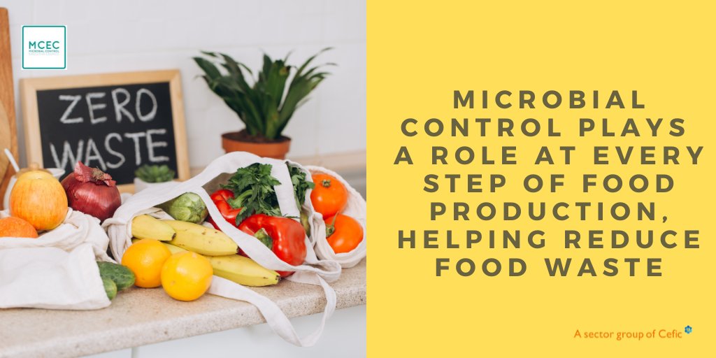 It is International Day of #ZeroWaste.
#MicrobialControl is key to reducing #FoodWaste. By preventing the growth of harmful bacteria &amp; fungi, it helps keep food fresher for longer and reduce the quantity of food going to waste. Read more: bit.ly/3KieEP1