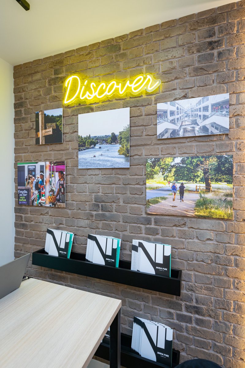 FocusAgencyUK's tweet photo. Take a look at the sales environment we designed and styled for The Guinness Partnership at their Signal Park development in Tolworth 👀 Complete with digisuite™, we created an immersive experience for customers when looking for their new home 🏡 https://t.co/ln9wfc3zK1