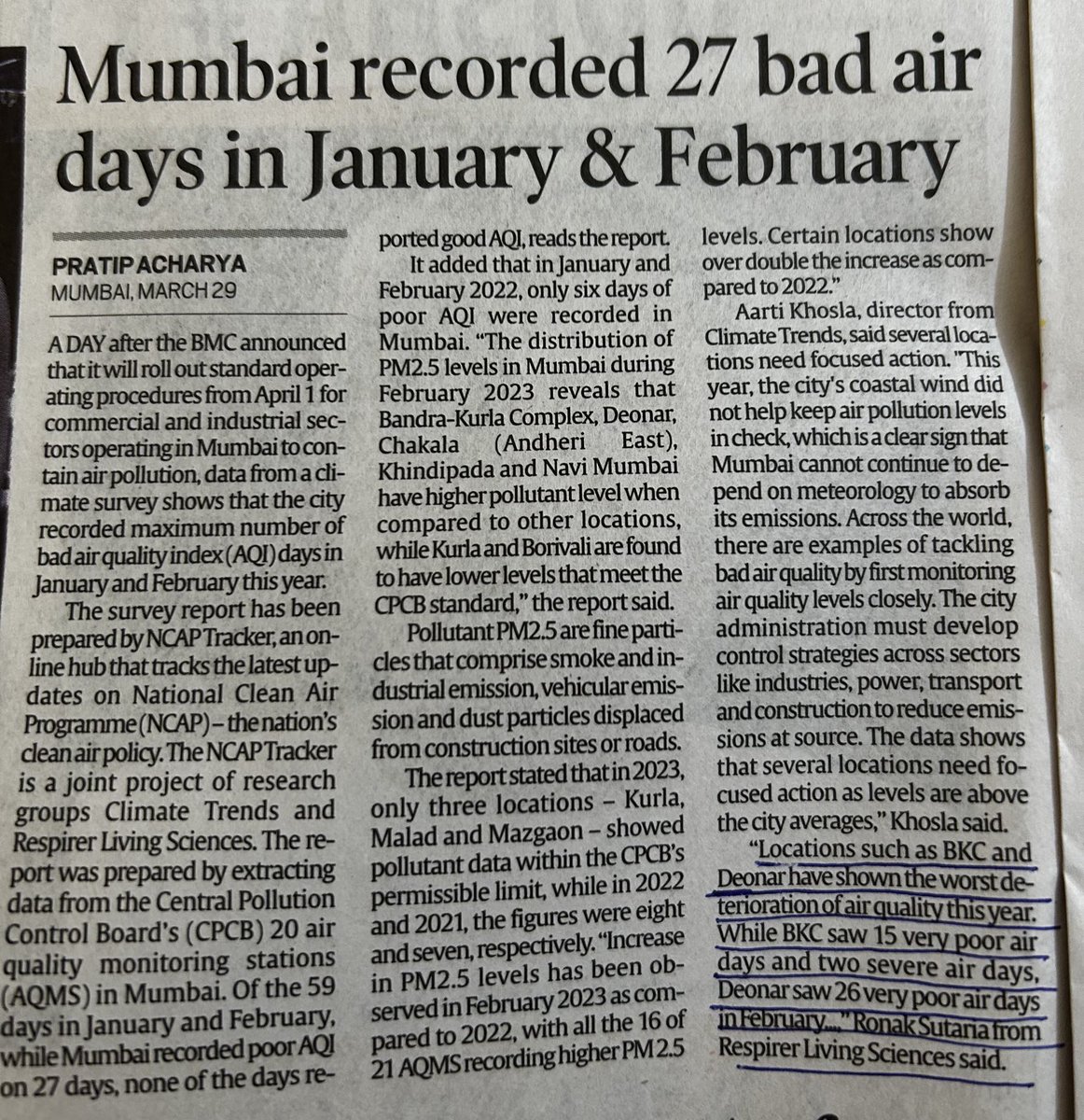 Sraboni Chaudhuri (@srabonichaudhu3) on Twitter photo #RMCPlantsGovandi
Locations like Deonar had the worst air quality this year in January and February, says the article today in <a href="/IndianExpress/">The Indian Express</a>
<a href="/CPCB_OFFICIAL/">Central Pollution Control Board</a> <a href="/mpcb_official/">Maharashtra Pollution Control Board</a> <a href="/mybmcWardME/">WARD ME BMC</a> <a href="/CMOMaharashtra/">CMO Maharashtra</a> <a href="/PMOIndia/">PMO India</a> @jsw #RMCPlantsGovandi
Locations like Deonar had the worst air quality this year in January and February, says the article today in <a href="/IndianExpress/">The Indian Express</a>
<a href="/CPCB_OFFICIAL/">Central Pollution Control Board</a> <a href="/mpcb_official/">Maharashtra Pollution Control Board</a> <a href="/mybmcWardME/">WARD ME BMC</a> <a href="/CMOMaharashtra/">CMO Maharashtra</a> <a href="/PMOIndia/">PMO India</a> @jsw