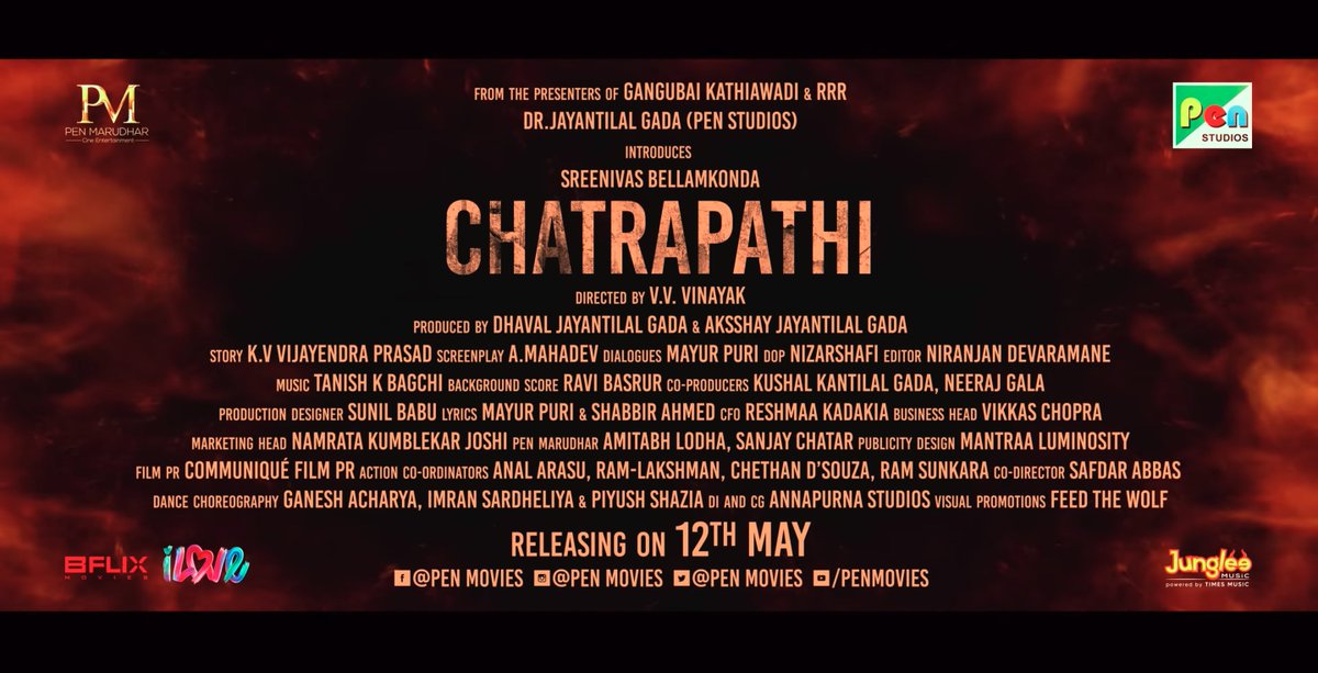 mayurpuri's tweet photo. ...And here it is.
The teaser of #Chatrapathy (छत्रपति)
https://t.co/3Q034JmL1C https://t.co/ViaXejj3nY