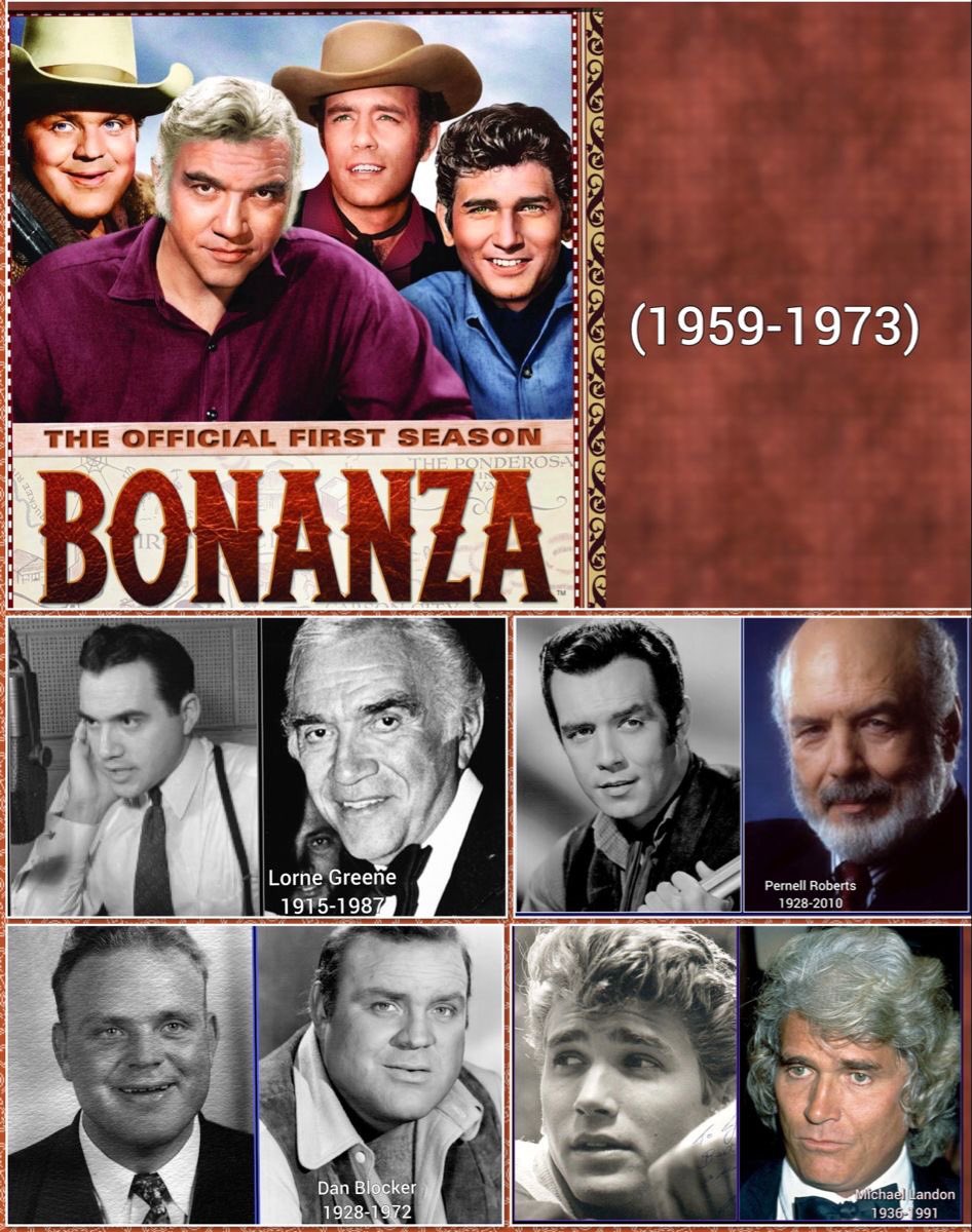 Bonanza (1959 - 1973) ❤️🤠 #MichaelLandon