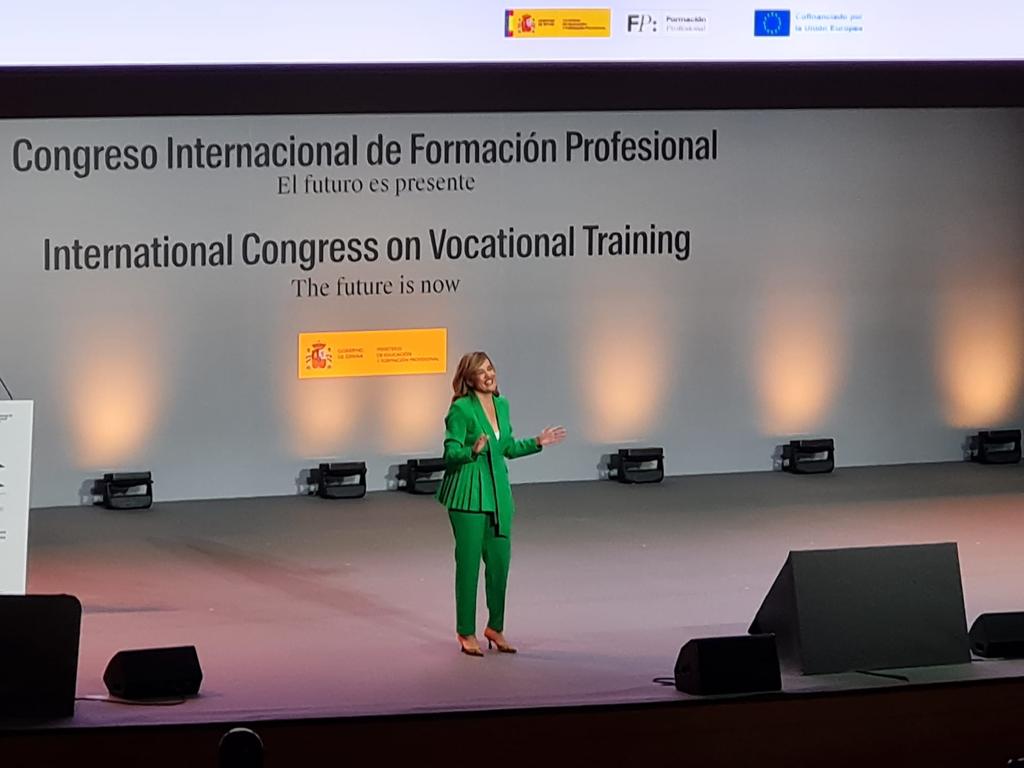CecapFormacion's tweet image. CECAP asiste al Congreso Internacional de #FP, “El futuro es presente”, organizado por el #MEFP cuya inauguración ha sido a cargo de la Ministra de Educación y Formación Profesional, Dª. Pilar Alegría.
#CongresoFP23 @educaciongob