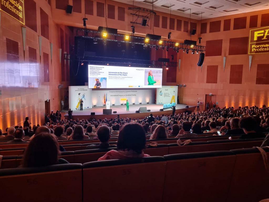 CecapFormacion's tweet image. CECAP asiste al Congreso Internacional de #FP, “El futuro es presente”, organizado por el #MEFP cuya inauguración ha sido a cargo de la Ministra de Educación y Formación Profesional, Dª. Pilar Alegría.
#CongresoFP23 @educaciongob