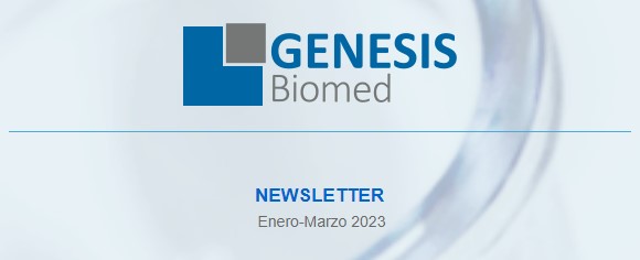 🚀Hoy hemos publicado el primer #newsletter del año 2023, donde podréis encontrar el recopilatorio de las #noticias que hemos compartido con vosotros durante estos primeros meses del año. 👏¡No te lo pierdas! 
👉Link al Newsletter: mailchi.mp/genesis-biomed…