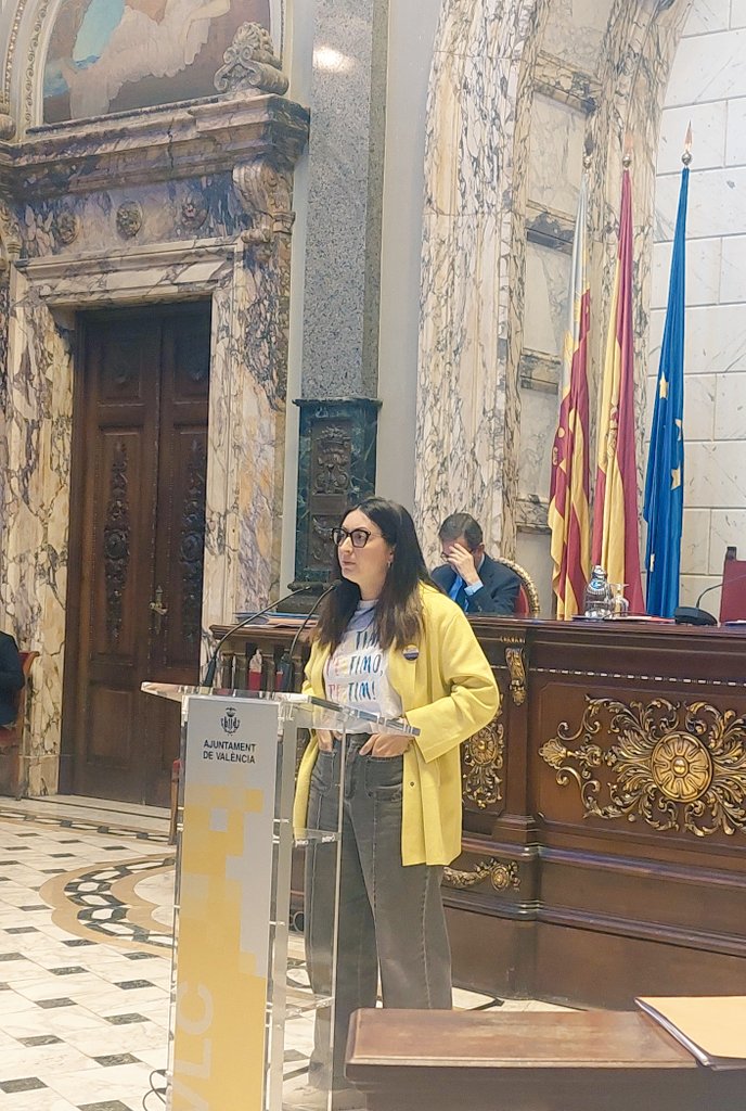 Dur, dolorós i indignant els discursos LGTBIfòbics que hui hem escoltat al #PleValència

Es debatia el #PlaDivérsitas aprovat amb els vots en contra del PP+VOX+Cs 

La regidora <a href="/BeamudLucia/">Lucía Beamud</a> ha deixat molt clar qui sí defensarem sempre els drets de totes des de la diversitat🏳️‍⚧️🏳️‍🌈