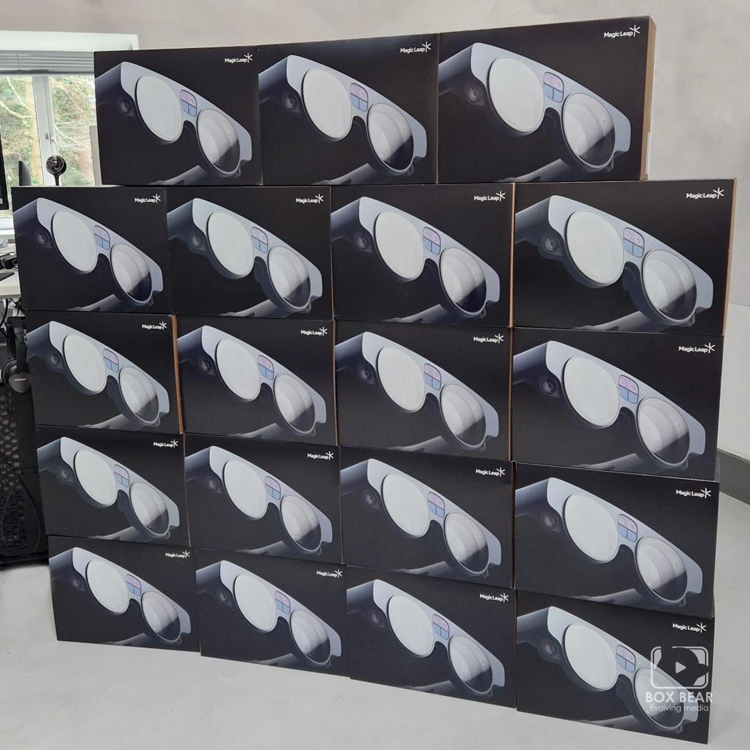 BoxBear's tweet image. We're leaping for joy with our latest delivery!
We are looking forward to using the Magic Leap 2 with some projects that are coming up very soon...

Have you seen our unboxing video? Check it out on our Vimeo channel here: vimeo.com/801553445

#BoxBear #EvolvingMedia #XR #ML2