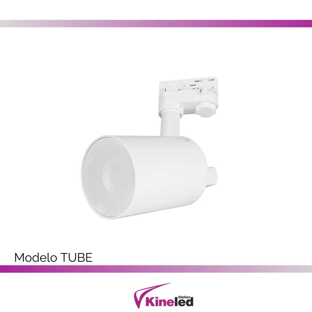 ¡Buenos días! ❤️👏 El modelo Wispeak Tube de la marca <a href="/eclerofficial/">Ecler</a>, es un altavoz es un altavoz autoamplificado de 3” con forma de lámpara, receptor de audio inalámbrico y funciones de control a través de la unidad master. 
Podéis acceder al producto en: kineled.com/productos/soni…