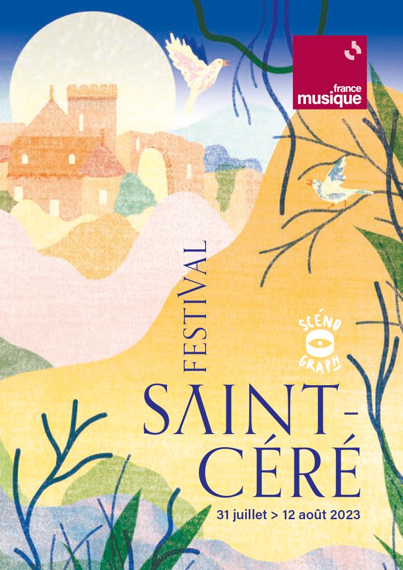 🕊Nous avons la joie de vous dévoiler la programmation 2023 du Festival de Saint-Céré ! 
Une édition riche de créations et de redécouvertes, dans des lieux d'exception.
Ouverture de la billetterie le 4 avril. 
#festival #musique #opera Avec <a href="/francemusique/">France Musique</a> 
festival-saint-cere.com
