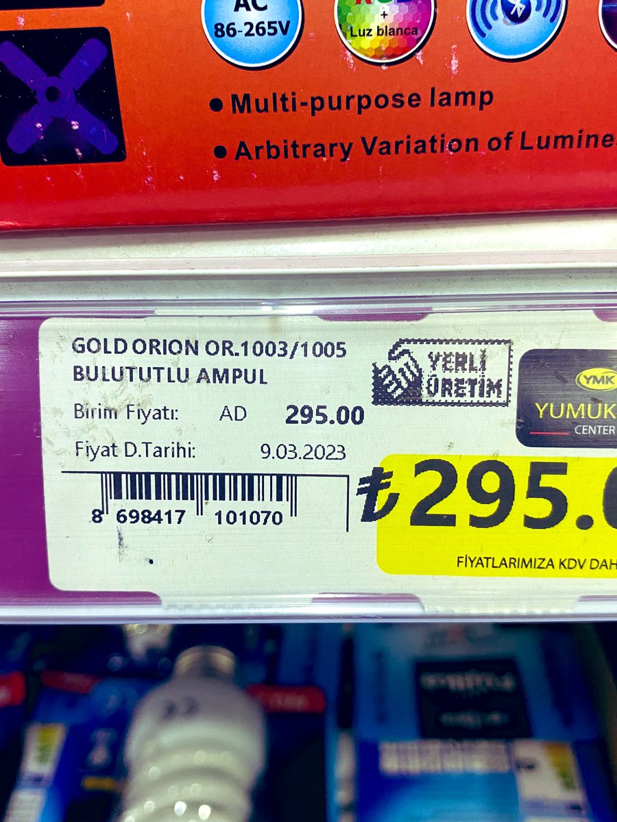 Hiç mi kutunun üzerini okumadın 😂😂😂