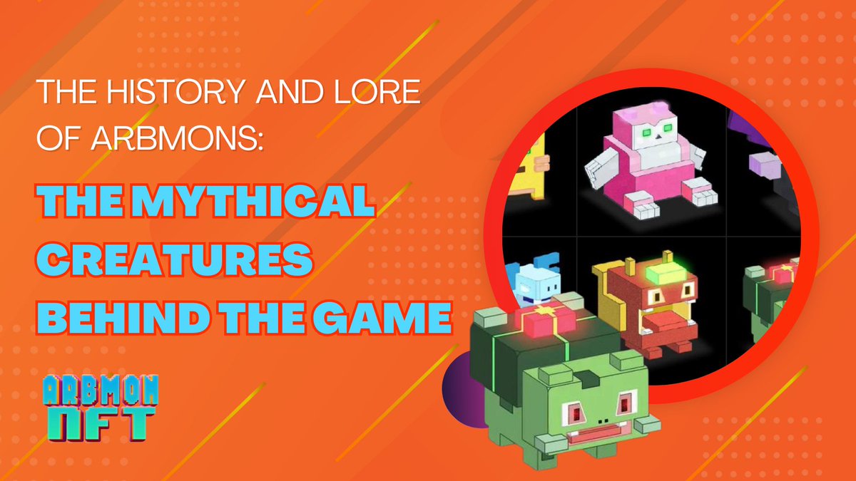 👑 The history and lore of Arbmons: The mythical creatures behind the game

🗝 Arbmons have a rich history and lore, and inhabit a parallel universe alongside ours, possessing magical powers to manipulate the natural world. 

🗝 Legend has it that they were created by great