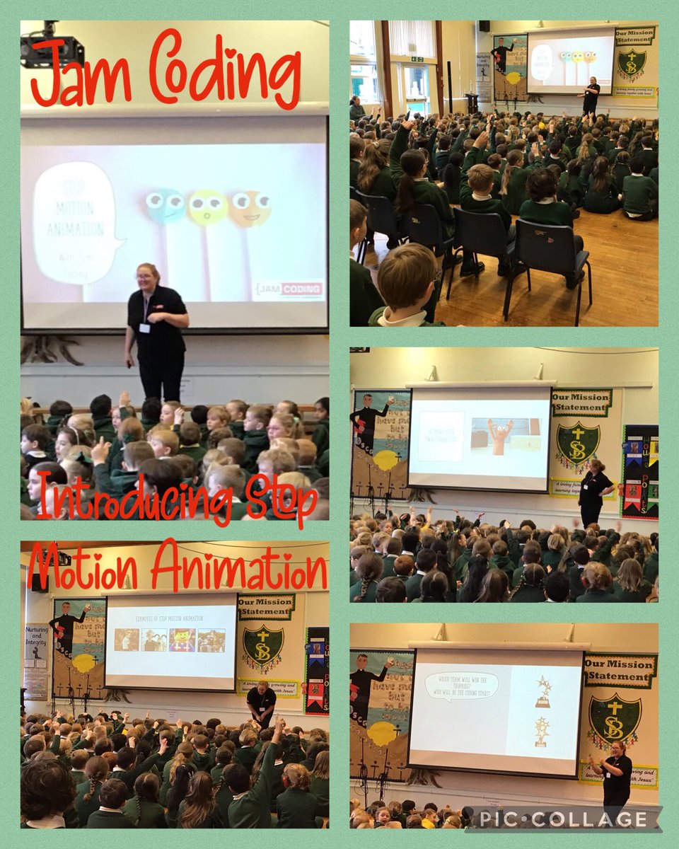StBartsRainhill's tweet image. Today we had Lisa a Code Coach from @Jam_Coding come and talk about next terms exciting after school clubs. Look out for the information on Stop Motion Animation! #futurecoders #jobsincoding #codingprogression