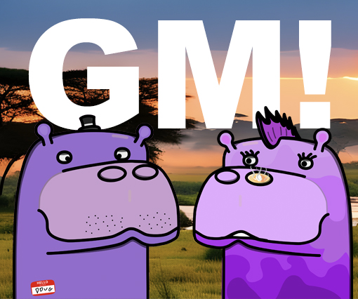 HeftyHippos's tweet photo. Good morning crypto peeps! Start your day right with a hot cuppa ☕️, a delicious muffin 🧁, and don't forget to add a #HeftyHippo to your #Ethereum wallet 🦛👛💰 #cryptolife #hodl #NFTMinting #NFTMint #GoodMorningTwitterWorld 

https://t.co/pPUvN2x5yP https://t.co/tRLLekGCHP